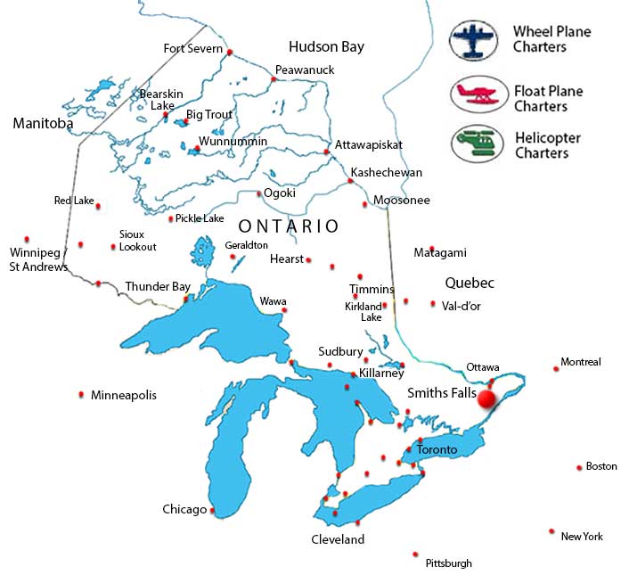 Southern Ontario Air Charter Directory